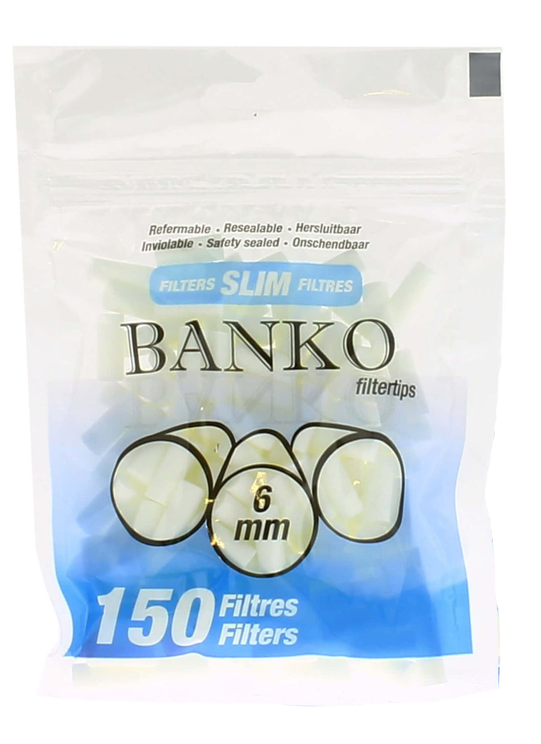 BANKO SLIM FILTER TIPS 6MM (34X150)