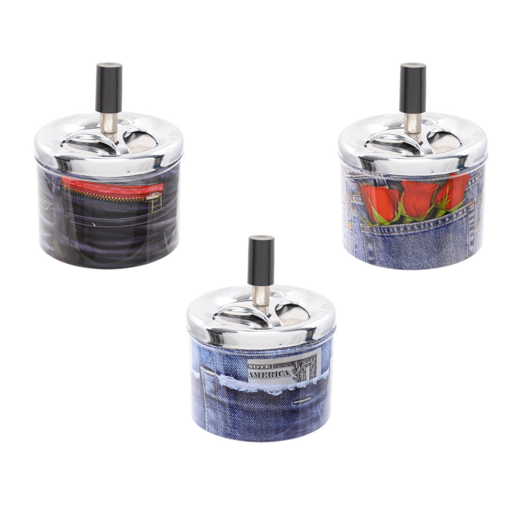 ATOMIC SPINNING ASHTRAY JEANS (X6)